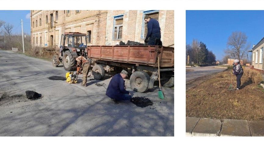 Розчищають чагарники, ремонтують дороги: у Глуховецькій громаді взялися за благоустрій