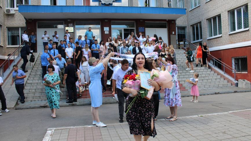 У Козятинському училищі 150 випускникам вручили дипломи. ФОТО