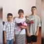 Багатодітна матір із Воскодавинець Ольга Вощило отримала звання «Мати Героїня»