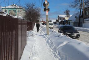 «Дякую, що відреагували після того, як чоловіки частину вулиці почистили лопатами»