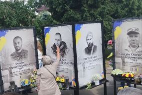 Алея Героїв у Козятині поповнилася новими іменами. Репортаж