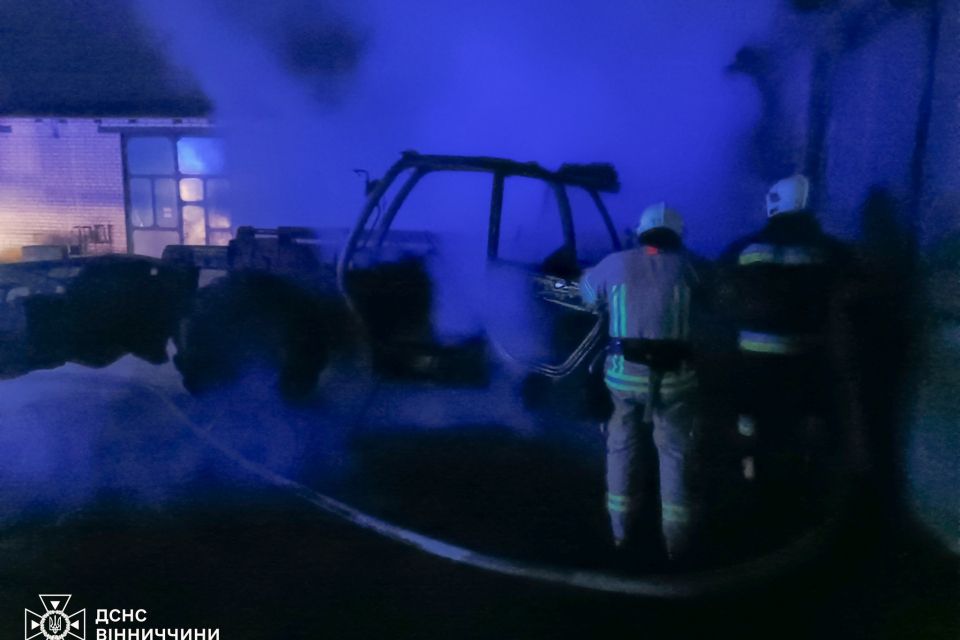 У Вернигородку зайнявся навантажувач. Де ще горіло і що— повідомили у ДСНС