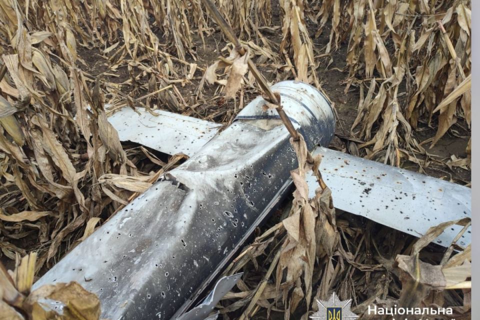 У кукурудзяному полі на Вінниччині знайшли уламки ворожих дронів та ракет. Їх знешкодили