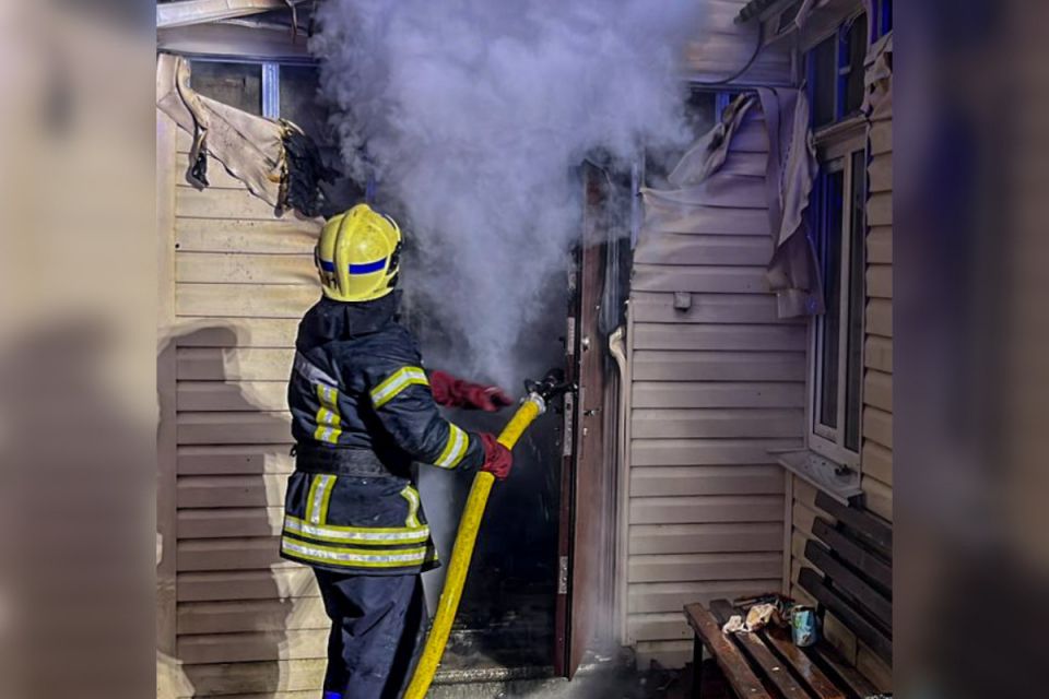 У селі Козятин загорілася веранда приватного будинку