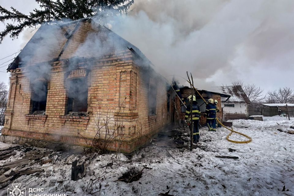 У Кашперівці через несправне пічне опалення горів будинок