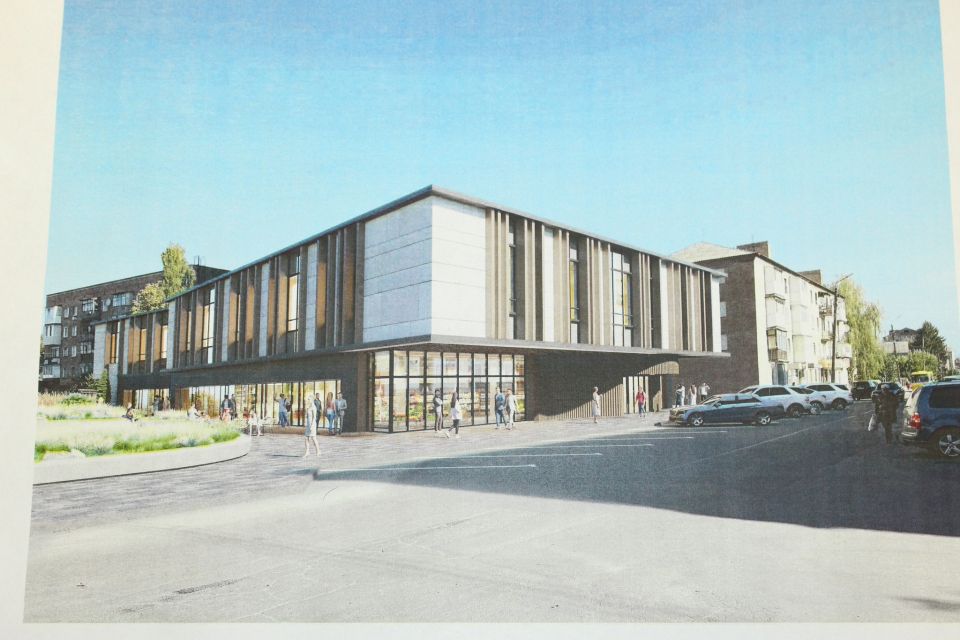 У Козятині побудують сучасний торговий центр з паркінгом та укриттям