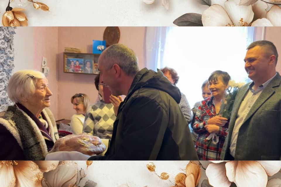 «Ви — жива історія». Мешканка Козятинщини відзначила 100-річний ювілей