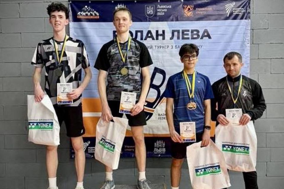 Наш земляк Дмитро Щербатюк золотий призер «Волан Лева — 2026»