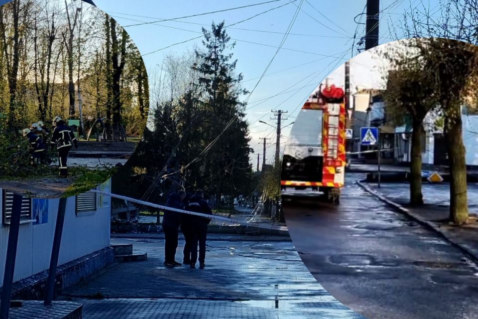 «Заіскрили провода, потім гул і тріскотіння». Як Козятин пережив вітряну стихію