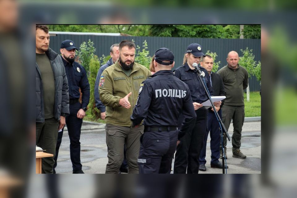 В Козятинській громаді відзначили два роки з дня створення батальйону патрульної поліції