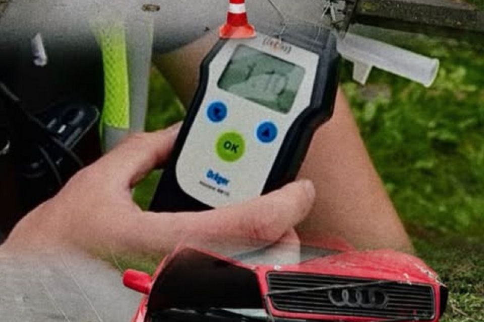 Audi врізалося в стовп — водій був на підпитку