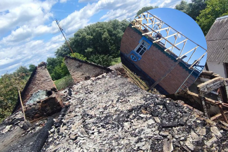 Неймовірна згуртованість: як за дві доби відбудували спалений дах багатодітної сім'ї