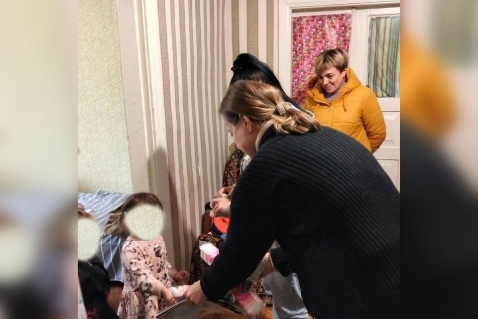 Відвідали родину, яка виховує п’ятьох малолітніх діток і опинилася у складних життєвих обставинах
