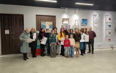 Світло Різдва у мистецтві: в Козятині презентували роботи художників з трьох міст