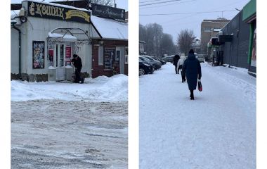 Штрафи за сніг та ожеледицю: у Козятині попередили власників бізнесу та ОСББ