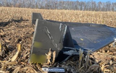 Фрагменти дрона типу «Герань-2» виявив мешканець Вінниччини у полі