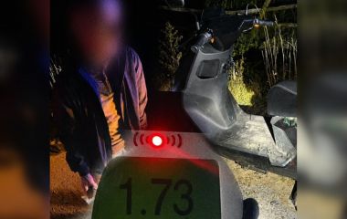 Патрульні зупинили порушника, що їздив вночі напідпитку