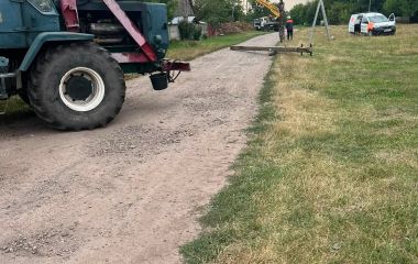 У Флоріанівці замінюють електроопори
