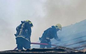 У Пустосі горів гараж. Постраждав 50-річний чоловік