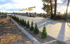 У Козятині на міському кладовищі облаштували Алею слави
