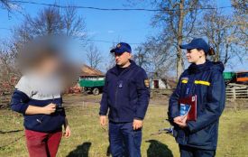 У селах громади пожежники провели рейд. Склали протокол на мешканку, яка підпалила сміття