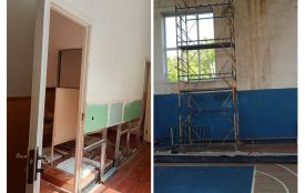 Ремонтують спортзал та вбиральню — у Сестринівці створюють комфортний простір для школярів