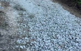 У селі Титусівка відгрейдерували та підсипали щебенем вулицю