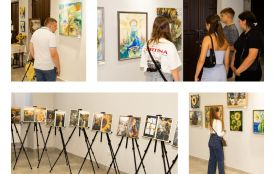 «Кожна робота — оберіг»: у Козятині проходить виставка митців з трьох міст