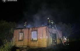 У Гурівцях горів житловий будинок