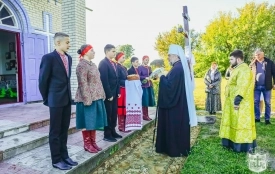 У Самгородок на престольне свято завітав митрополит Вінницький і Барський Симеон