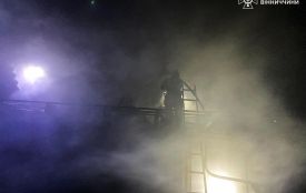 Рятувальники загасили задимлення на сушарці Козятина