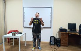 Режисер і письменник Руслан Горовий завітав до Козятина з історіями, що торкають серце
