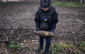 На Козятинщині знищили авіаційну бомбу часів Другої світової війни