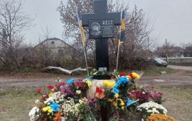 У Зозулинцях відкрили знак пам'яті 20-річному Герою Володимиру Новаку