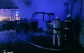 У Вернигородку зайнявся навантажувач. Де ще горіло і що— повідомили у ДСНС