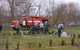У Самгородку на місці старовинного парку пана Юзефа Полховського заклали парковий комплекс