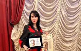 Козятинчанка Марина Василюк отримала престижну премію Anassilaos