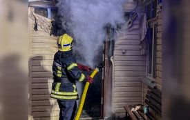 У селі Козятин загорілася веранда приватного будинку