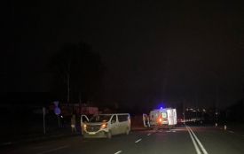 У Махнівці Renault збив чоловіка. Потерпілий у лікарні