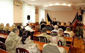 До Дня ЗСУ у Козятині військовим вручили відзнаки