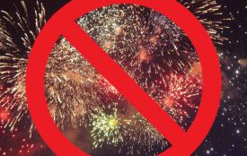 Зустрічайте Новий рік без феєрверків. Можна запалити лише бенгальські вогні