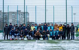 Ветерани «Моноліт» бронзові призери «Новорічного марафону»