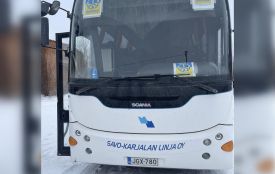 Козятинській громаді подарували сучасний автобус «Scania K12»