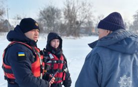 Козятинцям нагадали основні правила безпечної поведінки на льоду
