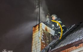 У Козятині горіла хата