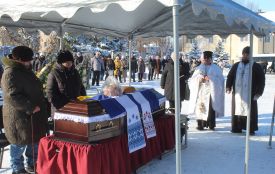 Миколу виродки розстріляли, коли він стояв перед ними, вистріливши всі патрони