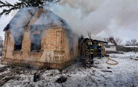 У Кашперівці через несправне пічне опалення горів будинок