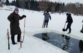 У Козятинській громаді рятують рибу від зимового замору