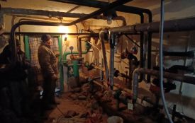 Добровольці з Козятинської громади допомагають відновити теплопостачання у Києві