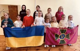 Прикордонники передали бойові прапори як символ пам’яті про нашого Героя Євгена Осаулка